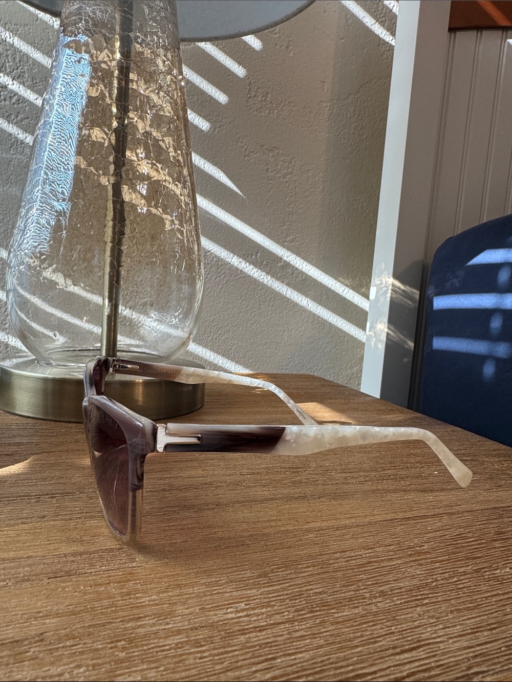 Ted Baker London Brown-to-Cream Ombre Cat-Eye Sunglasses - Picture 3 of 6